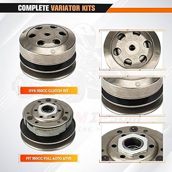 Amazon.com: Clutch Set Fit for GY6 50cc 4-Stroke Engine